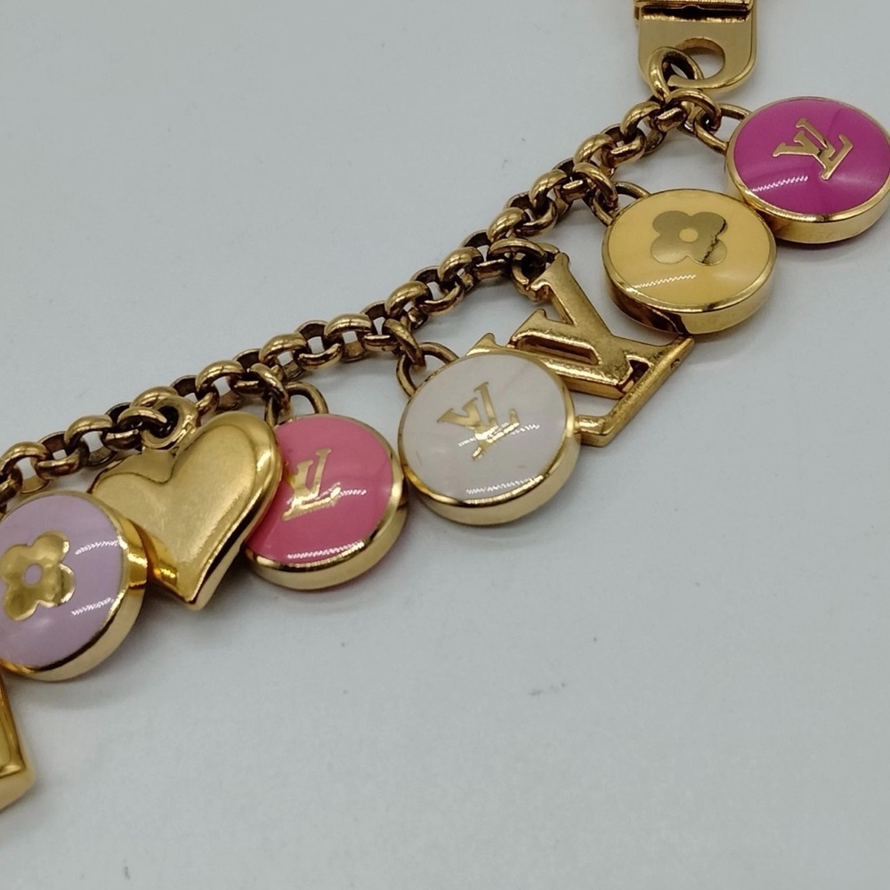Louis Vuitton Porto Cle Chenne Pastille Bag Charm/ Key holder - Picture 5 of 9